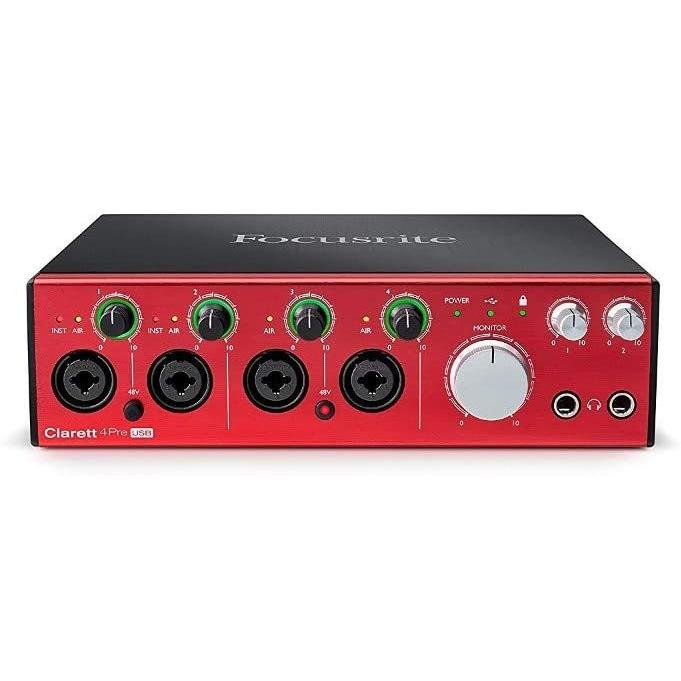 CLARETT Pre USB   オーディオインターフェイス   18イン 8アウト Focusrite ／ フォーカスライト