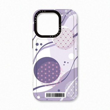iPhone 16 Pro 殼 TRON IPhone 16 Pro 日系和風圓點水球系列  載具 太空殼 透黑款 手機殼