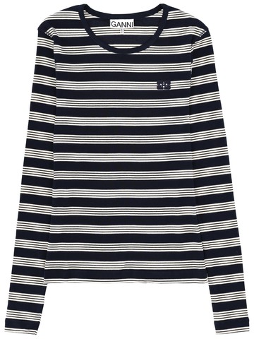 ganni long-sleeved t-shirt