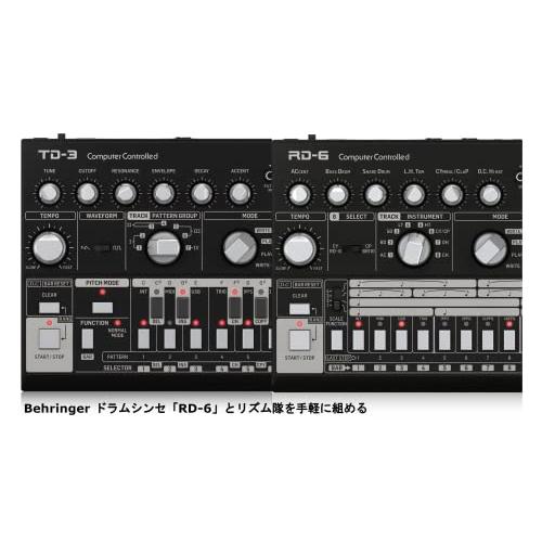 ベリンガー Behringer アナログベースラインシンセサイザー TD-3-BK