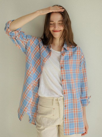 BIBI Summer Check Shirt