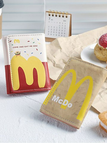 女生錢包短款青年可愛多功能錢夾創意個性學生多卡位皮夾三折錢袋