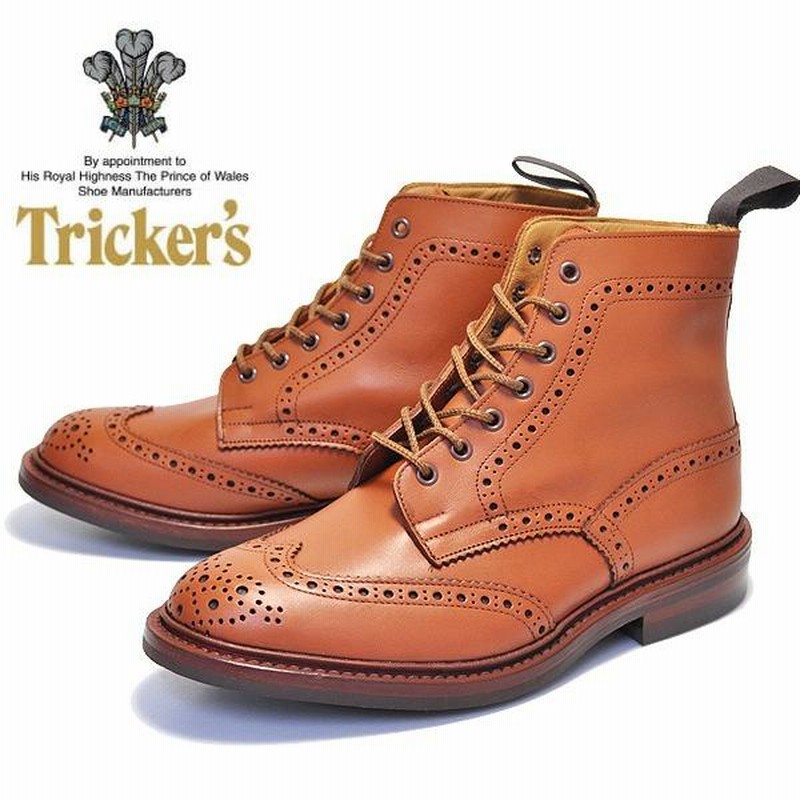 トリッカーズ カントリーブーツ TRICKER'S M5634 57 BROGUE BOOTS STOW