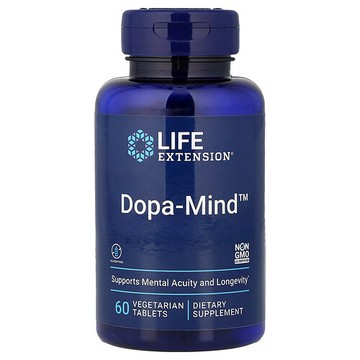 Life Extension, 多巴胺幫助，60 片素食片
