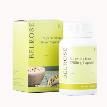 澳洲Belrose 頂級卵磷脂膠囊(1入組 30顆/瓶) 即期品-2026年3月到期