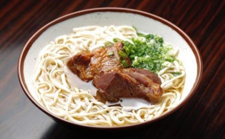 自家製麺　沖縄そば専門店「食べ比べミックスそば」4種セット