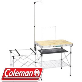 【Coleman 輕便廚房桌】CM-3126/輕便廚房桌/行動廚房/料理台/折疊桌/露營