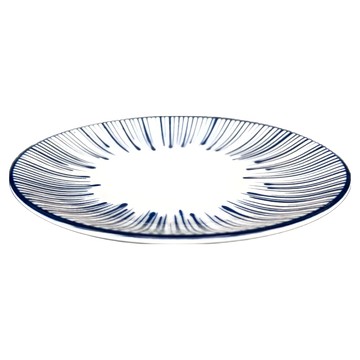 TATUNG 大同磁器 圓皿 中西式餐盤  梅花露  15 x 15 x 1.8cm  10個