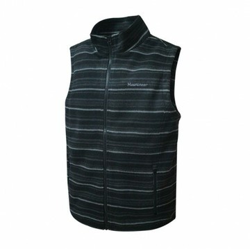 【【蘋果戶外】】山林 32V07 01 黑 男 防風保暖背心 防風 內裡刷毛 秋冬 Mountneer