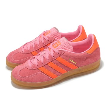 [ACS] adidas 休閒鞋 Gazelle Indoor W 女鞋 粉紅 膠底 德訓鞋 復古 愛迪達 IE1058