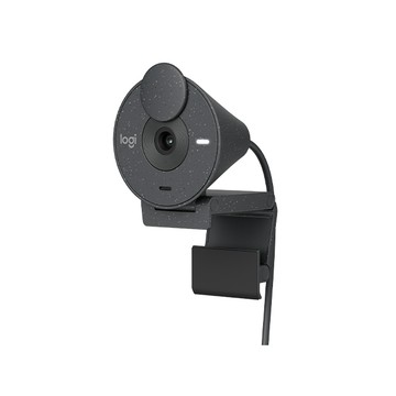 Logitech BRIO 300網路攝影機/視訊鏡頭/視訊攝影機 - 石墨黑