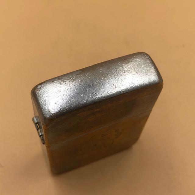 ジッポー ZIPPO ライター 1940〜1941年 ラウンドコーナー 4バレル 水平歯 スポーツシリーズ ドッグ 犬