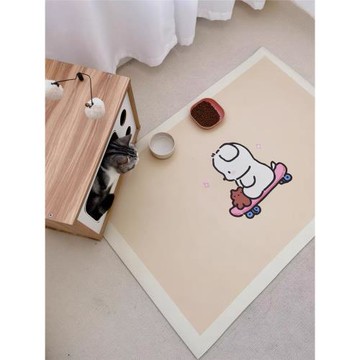 寵物地墊防水防尿專用貓籠墊貓砂墊狗籠墊板防潮防滑圍欄狗狗墊子