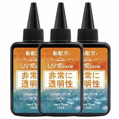 UNOKKI レジン液, 高い透明 315g UV/LED対応 レジン液 大容量