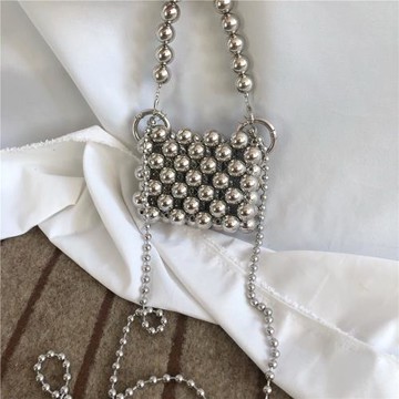 高級感斜挎包串珠包diy手工材料包自己做手提單肩迷你可愛小包女