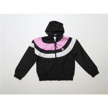 美式街頭潮牌拼色復古連帽開衫運動男女款unisex街舞bboy滑板夾克