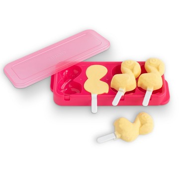 美國 ZOKU 紅鶴冰棒模具組 (4支入) 冰棍 雪糕模具 矽膠模具