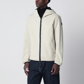 Batisse short hooded down jacket beige