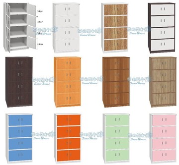 雪之屋 置物櫃/塑鋼櫃/書櫃/收納櫃 R1074