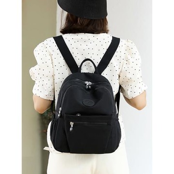 雙肩包女2025新款潮時尚牛津布背包休閑大容量帆布包輕便旅行書包