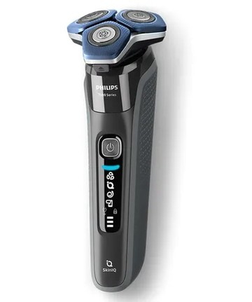 【PHILIPS 飛利浦】全新雙智能三刀頭電動刮鬍刀 簡配款 (贈原廠鼻毛修容配件) S7887/20