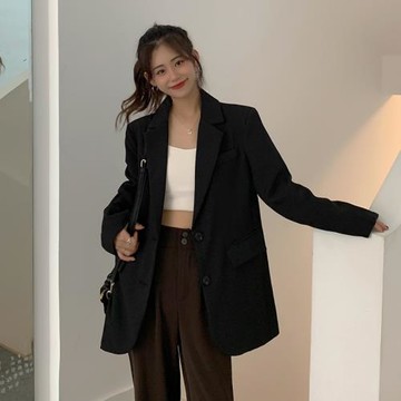 設計高級感小眾西裝短外套女早春季小個子休閑小西服2025新款上衣