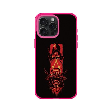 iPhone 15 Pro Max Clear 粉漾桃 - Assassin's Creed - Assassin's Creed® Shadows - Naoe and Yasuke ink