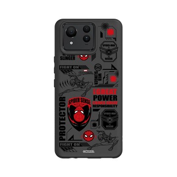 Zenfone 11 Ultra SolidSuit 黑 - 蜘蛛人 Spider-man - 蜘蛛人 - 標誌圖案