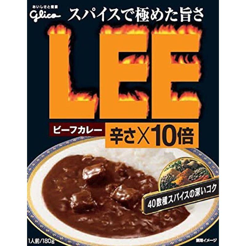 江崎グリコ ビーフカレーLEE辛さ×10倍 180g