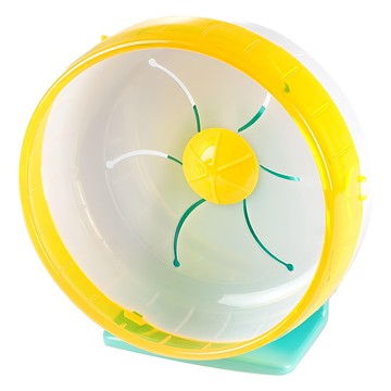 伊比丫丫 立架式靜音轉輪 M-A465 倉鼠/黃金鼠適用 寵物運動玩具  大  1個