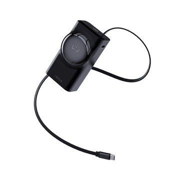 【iWALK】 Reel 拉拉線 30W 伸縮線行動電源