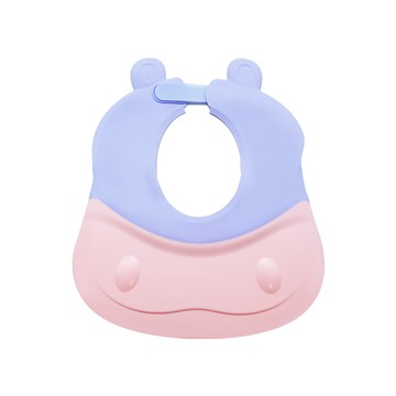 PUKU 藍色企鵝 可調式幼兒洗髮帽  柔軟舒適  適用於6個月以上寶寶  粉紫色  1個