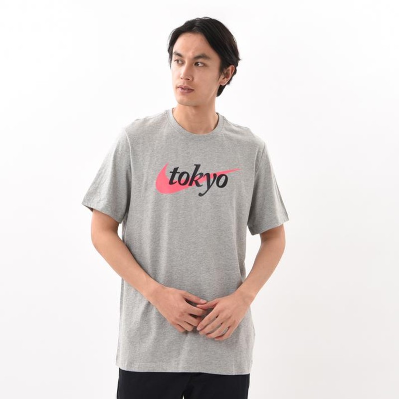 Nike ナイキ Mシティtシャツ For Tokyo ショートスリーブ Da58 063d Gr H L グレー 通販 Lineポイント最大1 0 Get Lineショッピング