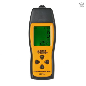 希瑪一氧化碳檢測儀 有毒氣體CO氣體檢測儀 帶LCD屏顯 聲光報警 AS8700A 不帶電池出貨
