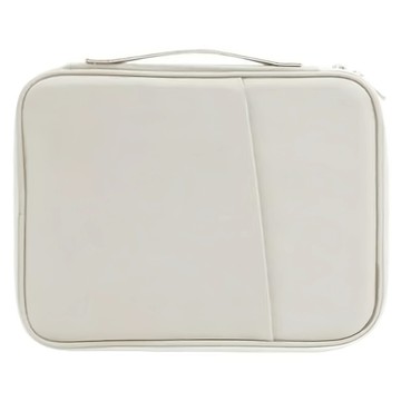 HONG JIN 宏晉 iPad平板收納包 手提款  21 x 2 x 28cm  霧灰白  1個