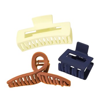 【蝦皮直營】造型鯊魚夾 鯊魚夾 方形鯊魚夾 交叉鯊魚夾 磨砂鯊魚夾 霧面鯊魚夾 抓夾 韓風 美髮 D006