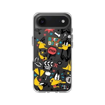iPhone Air Clear Case（相機按鈕） 透明 - 樂一通 Looney Tunes - 搗蛋系列-太菲鴨