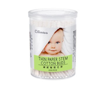 小獅王辛巴 細紙軸棉花棒 200入【德芳保健藥妝】