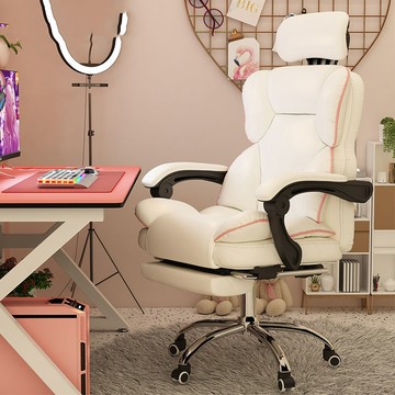 優樂悅~電腦椅子家用電競椅靠背舒服辦公椅子久坐不累可躺網紅學生宿舍椅