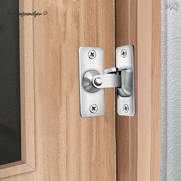 全新 Family-304新款不鏽鋼 精鑄90度 直角門扣 移門推拉門鎖扣搭扣防盜扣插銷