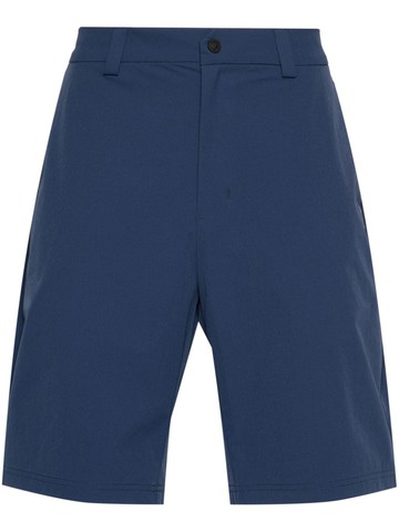 Rossignol - raised logo straight-leg shorts - men - Elastane/Polyamide - XXL - Blue