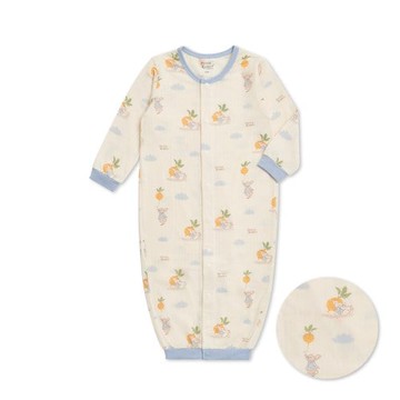 雲朵比得白色長袍妙妙裝 (熱感極潤纖維布)