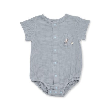 四季系列-彩色比得純棉紗布內衣兔裝