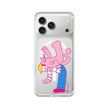 iPhone 17 Pro Max ClearX (MagSafe 兼容) 晶透白 - Jin Young Choi - 一起伸展