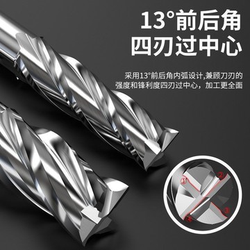 二刃白鋼銑刀 全磨製白鋼鍵槽 兩刃立銑刀 開孔開槽專用 高速鋼材質 直柄平刀 銑削利器