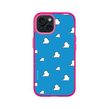 iPhone 15 Clear 粉漾桃 - 迪士尼-玩具總動員 Toy Story - 安迪的房間
