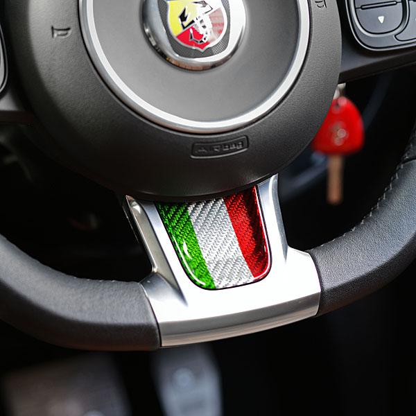 ABARTH ステアリングホイール 3スポーク THREEHUNDRED スポーツステアリング - THREEHUNDRED THE STORE