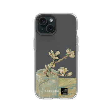 iPhone 15 Clear 透明 - Van Gogh Museum - 玻璃杯中盛開的杏花