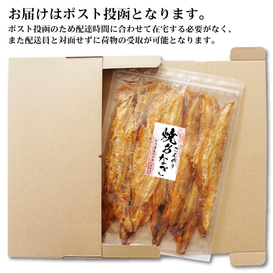 おつまみ 焼き穴子 あなご 118g ピリ辛 スパイス こんがり 焼きあなご ふんわり 手軽に割ける アナゴ ロール やわらか お試し