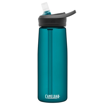 【【蘋果戶外】】Camelbak《送咬嘴蓋》750ml eddy+多水吸管水瓶 RENEW 潟湖藍 登山水壺單車水壺吸管水壺